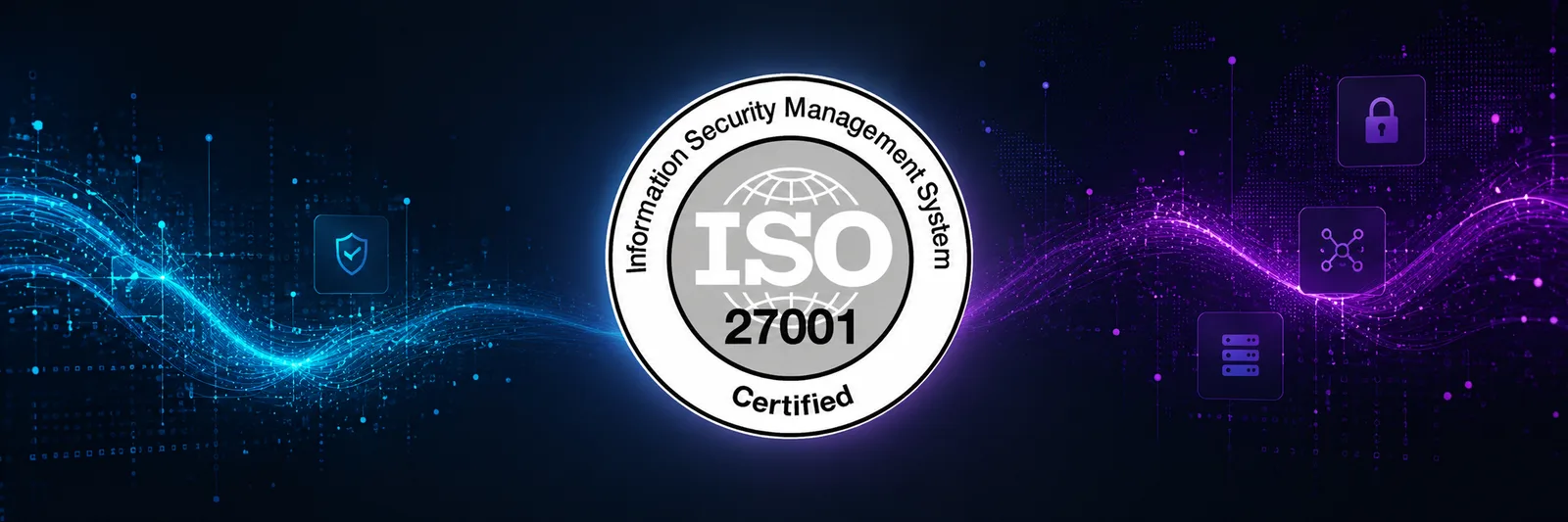 ISO/IEC 27001 Zertifizierungs-Logo